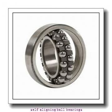 35 mm x 72 mm x 23 mm  ISO 2207K-2RS self aligning ball bearings