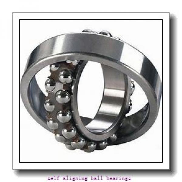 40 mm x 80 mm x 18 mm  ISO 1208K self aligning ball bearings #1 image