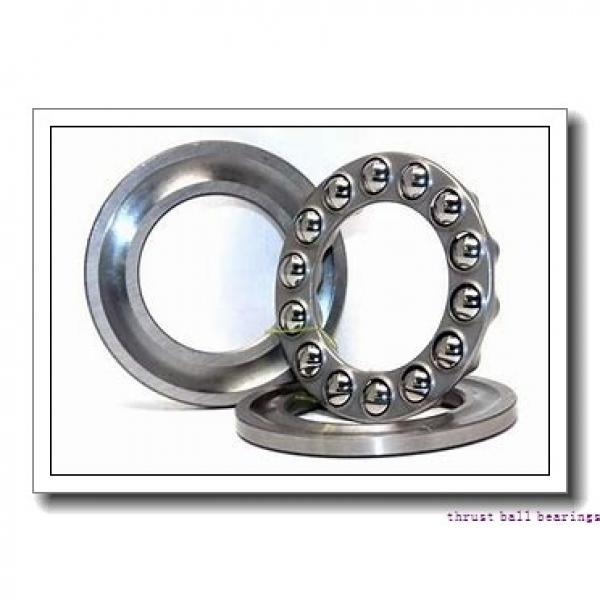 35 mm x 100 mm x 17 mm  NKE 54409+U409 thrust ball bearings #1 image